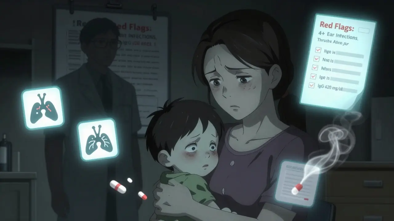 Immunodeficiency Red Flags: Recurrent Infections and Workup