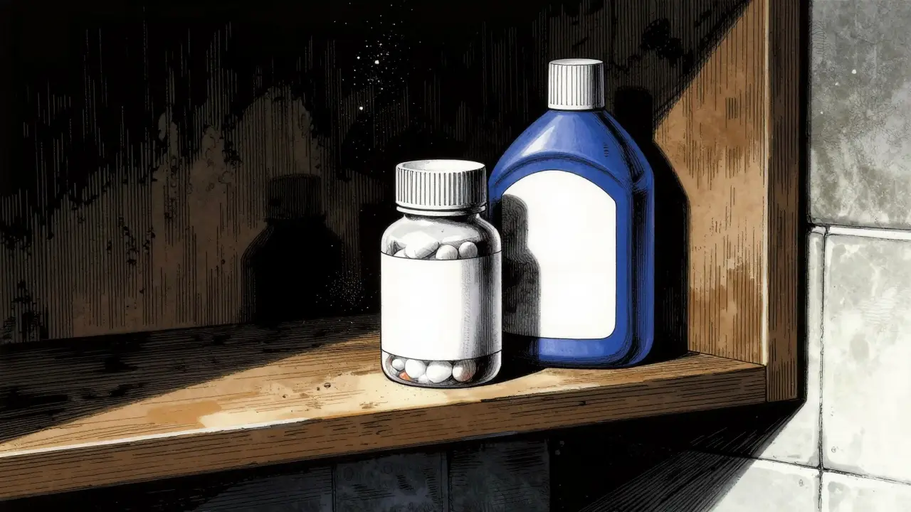 How to Separate Household Chemicals from Medication Storage Safely